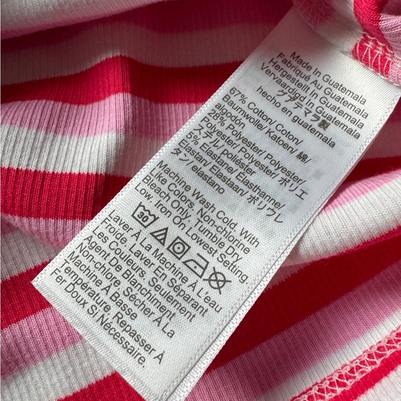 J. Crew Factory Striped Mock Neck Top Size S NWT - Picture 7 of 8